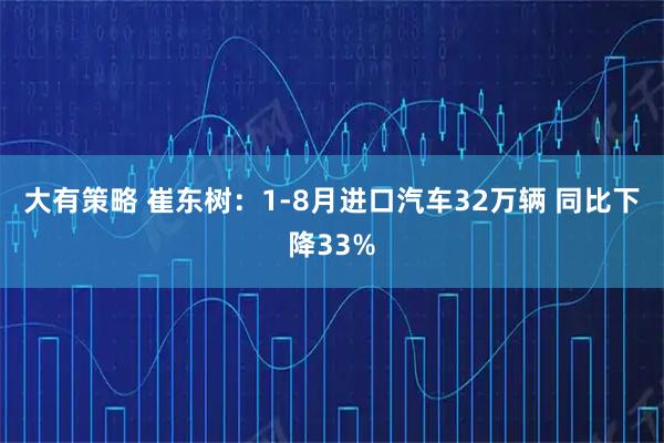 大有策略 崔东树：1-8月进口汽车32万辆 同比下降33%