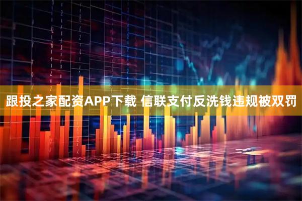 跟投之家配资APP下载 信联支付反洗钱违规被双罚