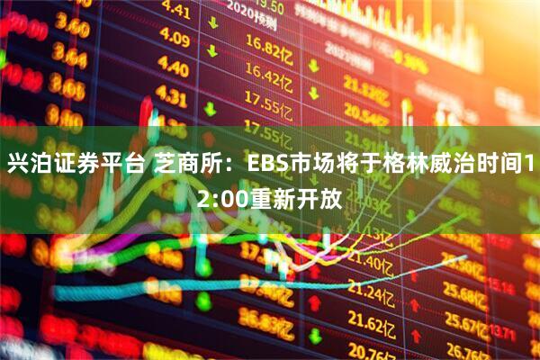 兴泊证券平台 芝商所：EBS市场将于格林威治时间12:00重新开放