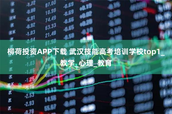 柳荷投资APP下载 武汉技能高考培训学校top1_教学_心理_教育