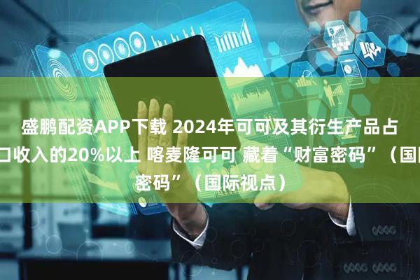 盛鹏配资APP下载 2024年可可及其衍生产品占全国出口收入的20%以上 喀麦隆可可 藏着“财富密码”（国际视点）